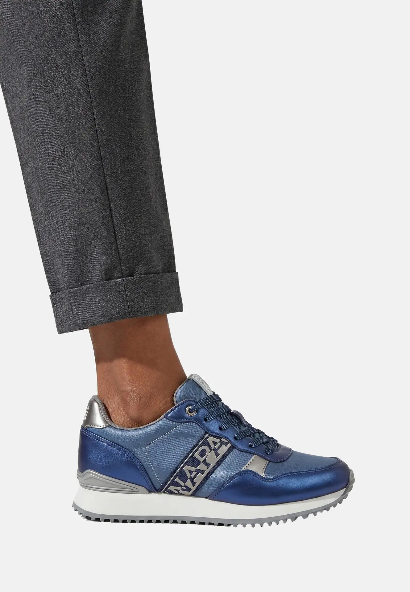 Sneakers Platform Damă Albastru Napapijri cu Șireturi - Casual 5/7