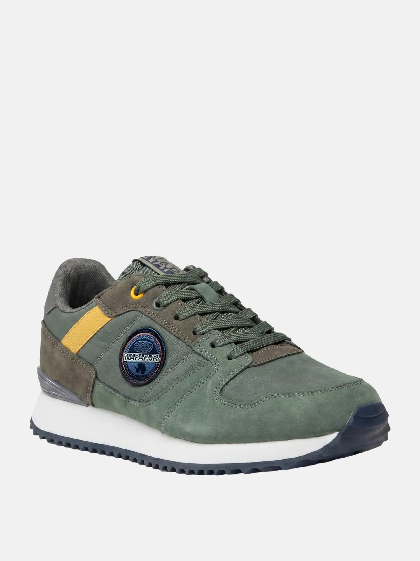 Adidași Platform Bărbați Verde Napapijri cu Șireturi 2/6