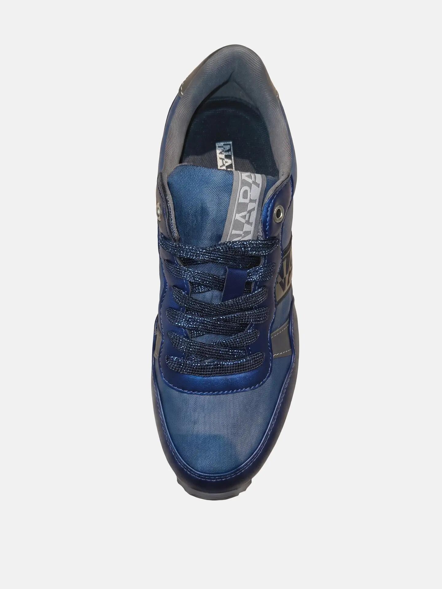 Sneakers Platform Damă Albastru Napapijri cu Șireturi - Casual 3/7