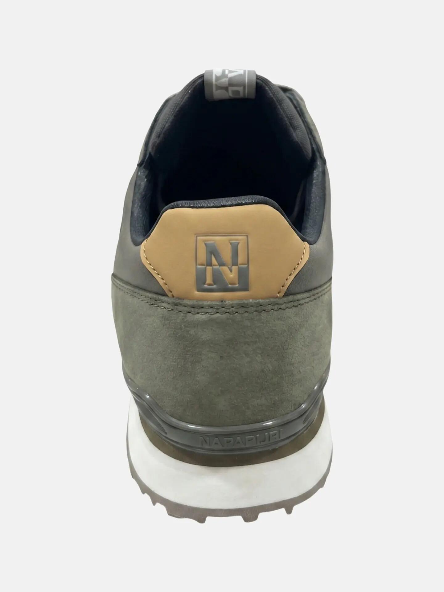 Adidași Napapijri bărbați gri cu șireturi - Casual platform 2/7