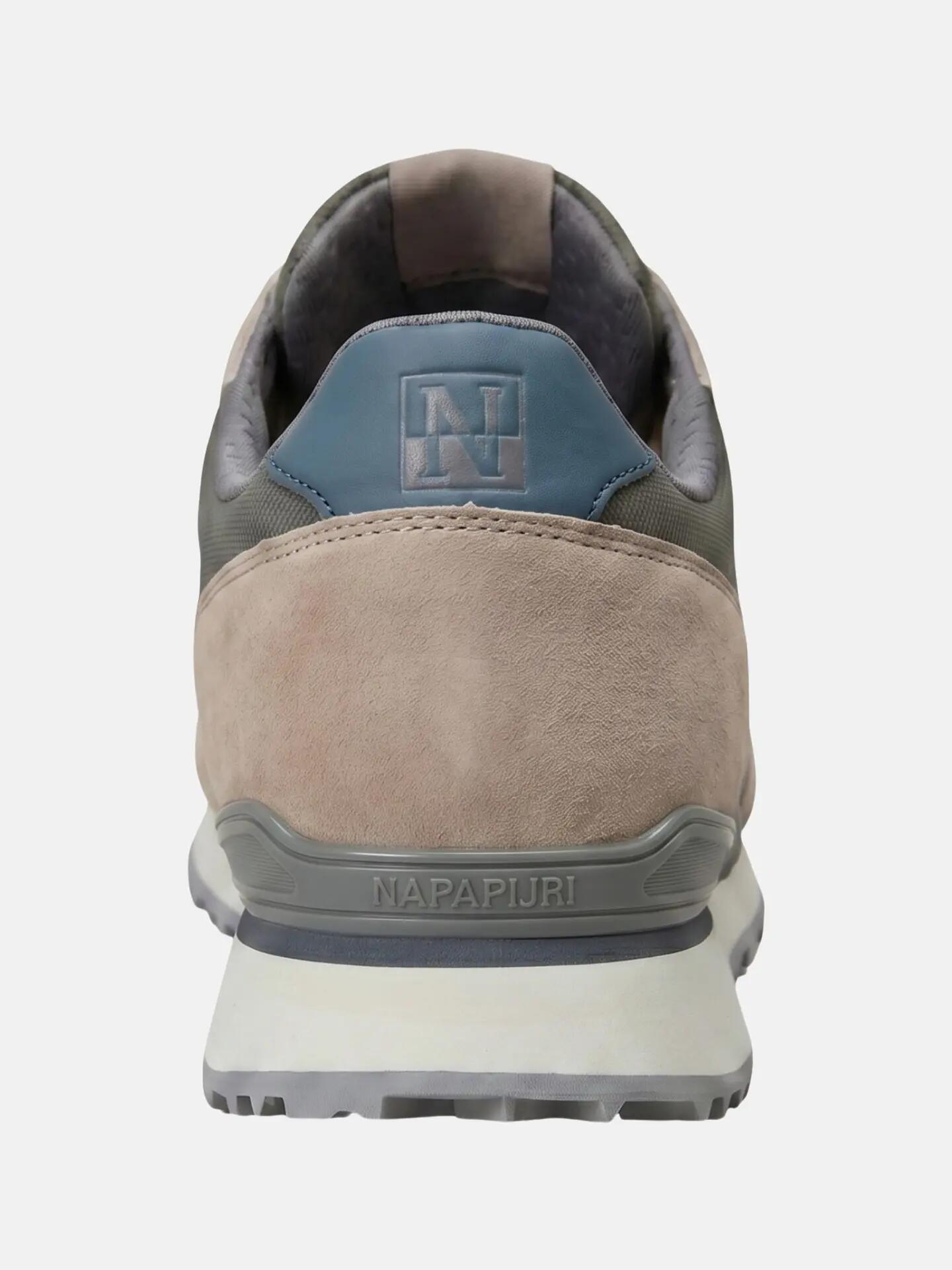 Adidași Bărbați Napapijri Maro și Piele cu Șireturi - Platform Casual 2/7