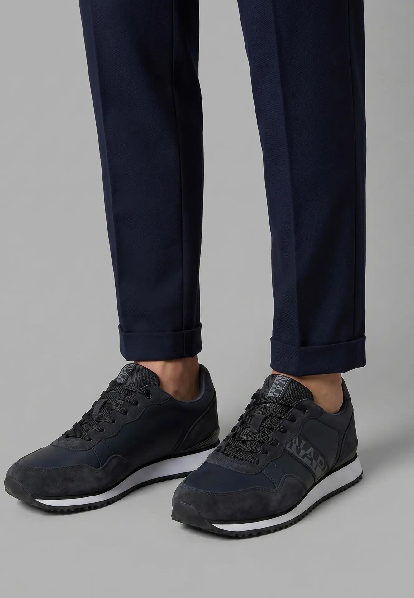 Adidași Napapijri bărbați negri cu șireturi - Casual platform 7/7