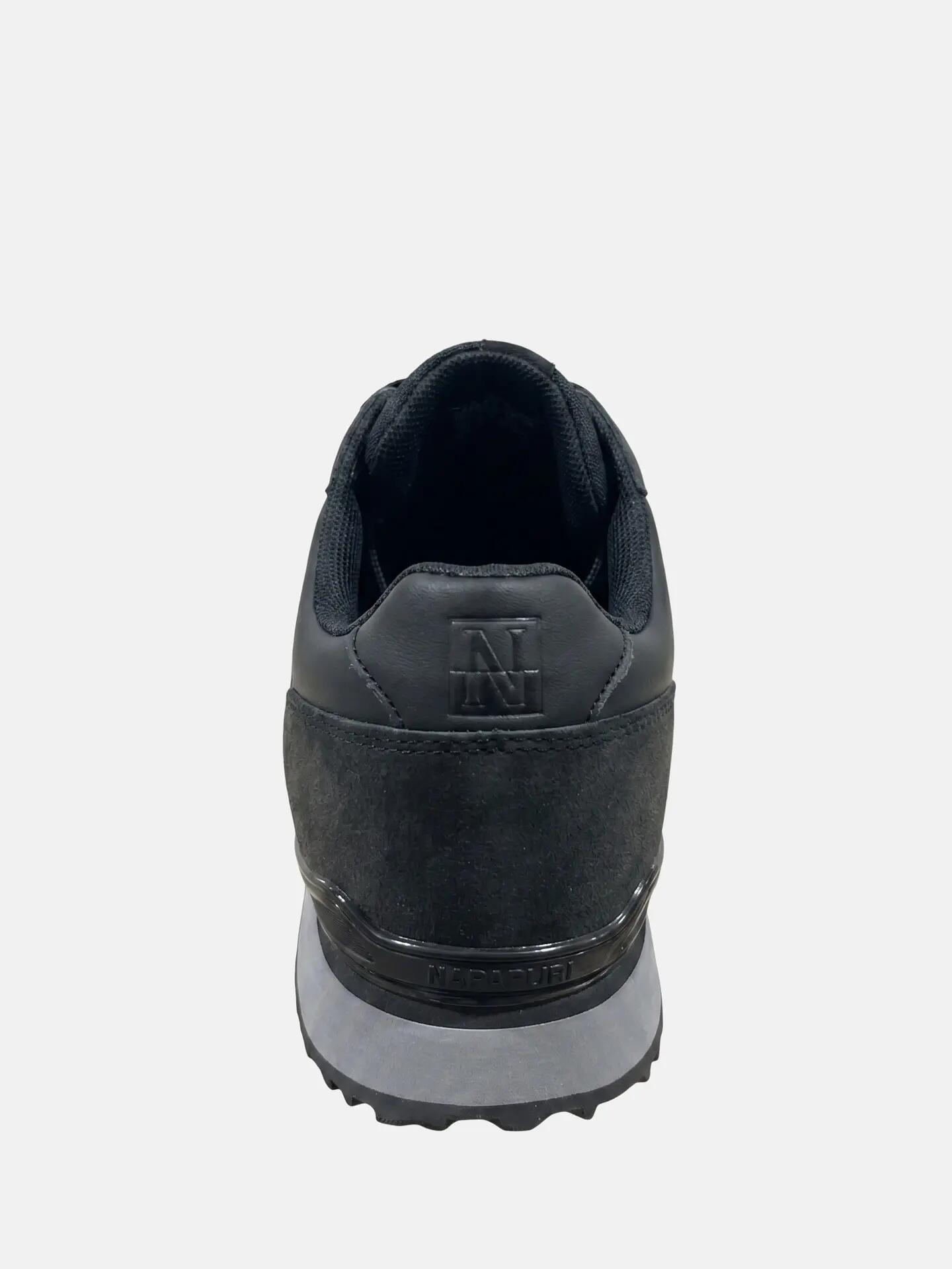 Adidași Napapijri bărbați negri cu șireturi - Casual platform 3/7