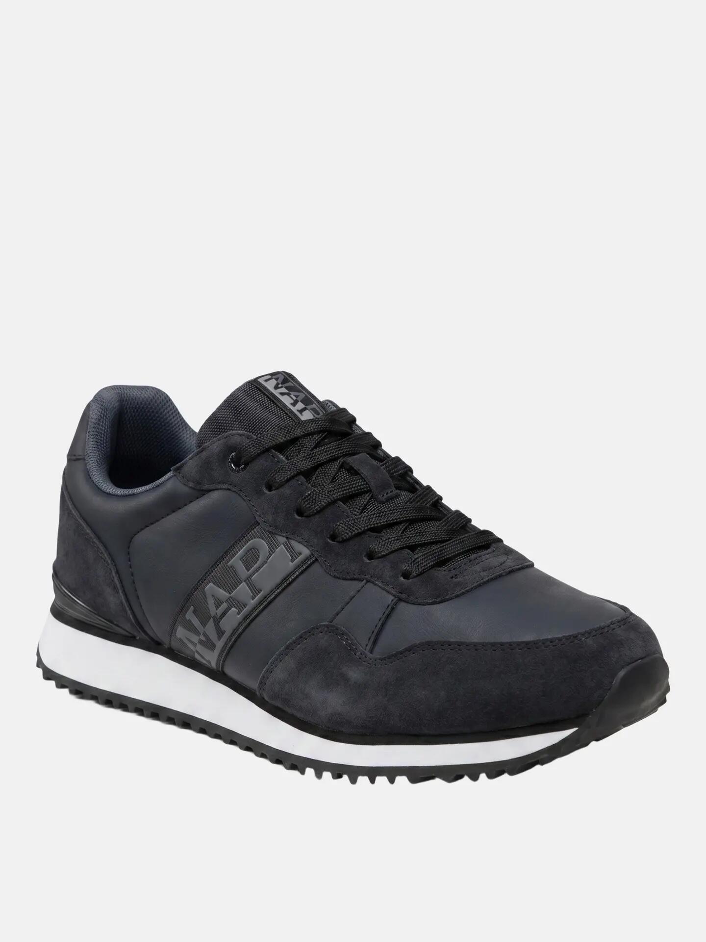 Adidași Napapijri bărbați negri cu șireturi - Casual platform 2/7