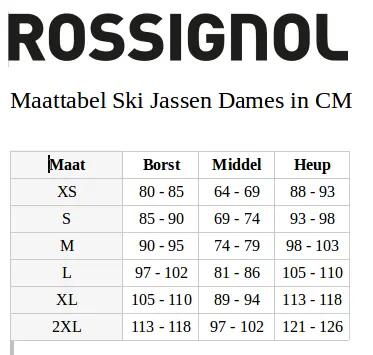 Rossignol Rochrun W Ski Jas Dames - Navy 7/7