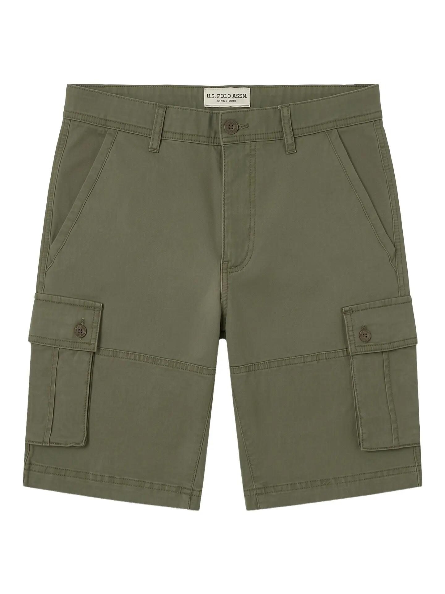 U.S. Polo Assn. Herren-Shorts Baumwolle Elasthan Beige 6/6