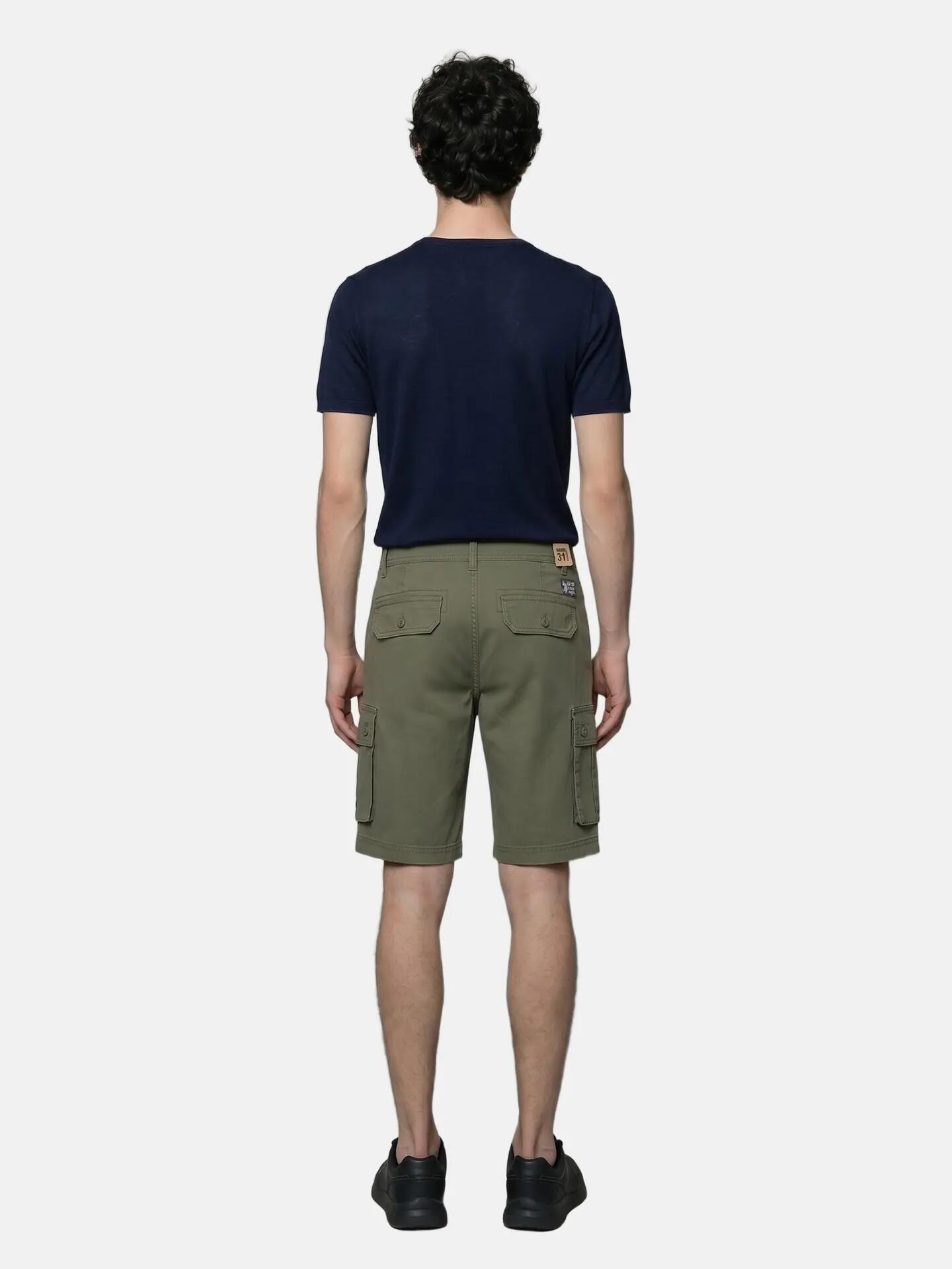 Shorts U.S. Polo Assn. Hombre Algodón Elastano Beige 4/6