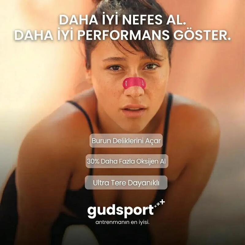 Gudsport Spor Burun Bantları 30 Adet Pembe Renk