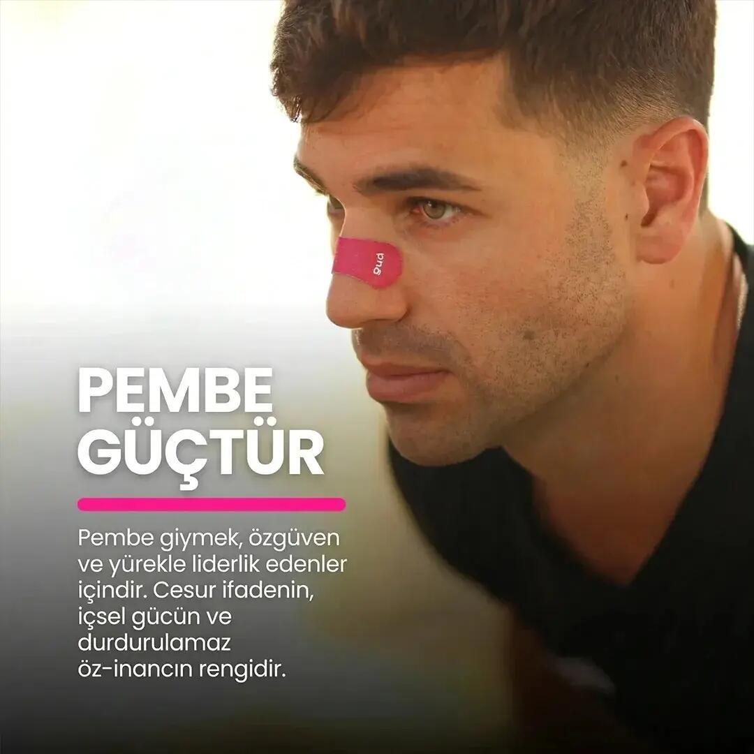 Gudsport Spor Burun Bantları 30 Adet Pembe Renk 3/6