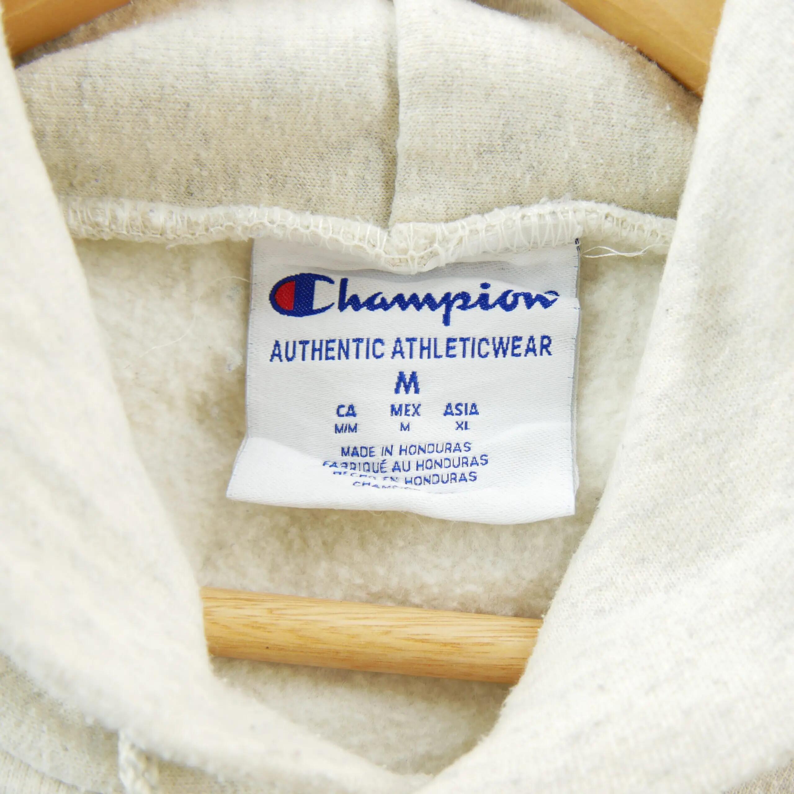 Bluza z kapturem Męska Y2K Beżowa 7/8