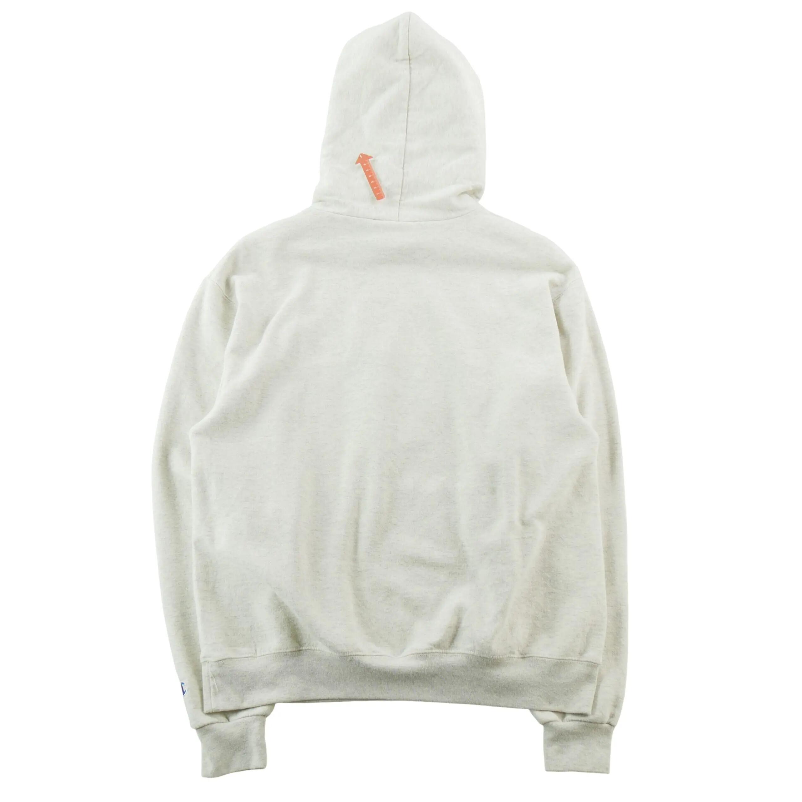 Bluza z kapturem Męska Y2K Beżowa 5/8