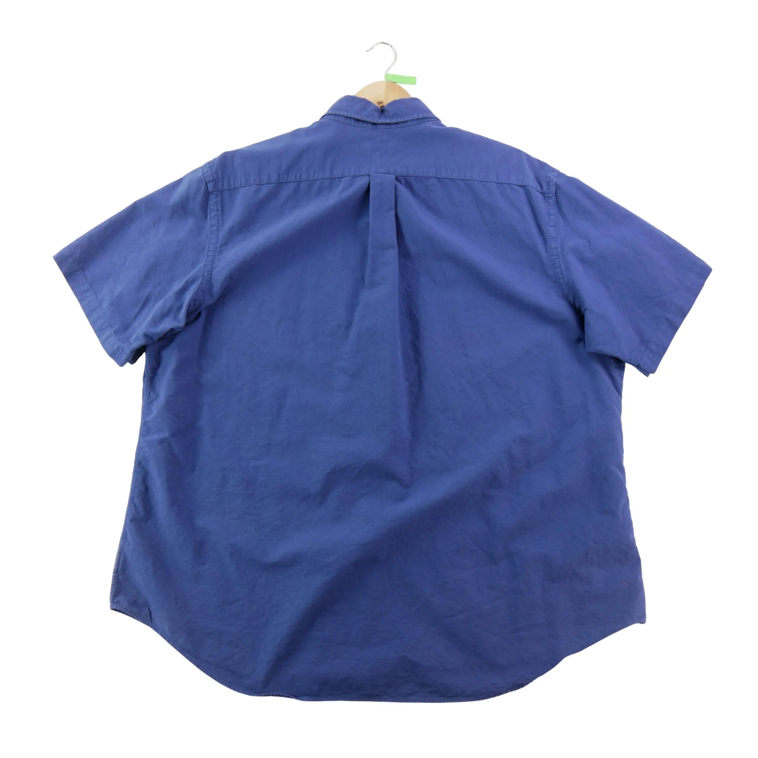 Second life - Classic shirts Men plain Blue - Very good 2/6