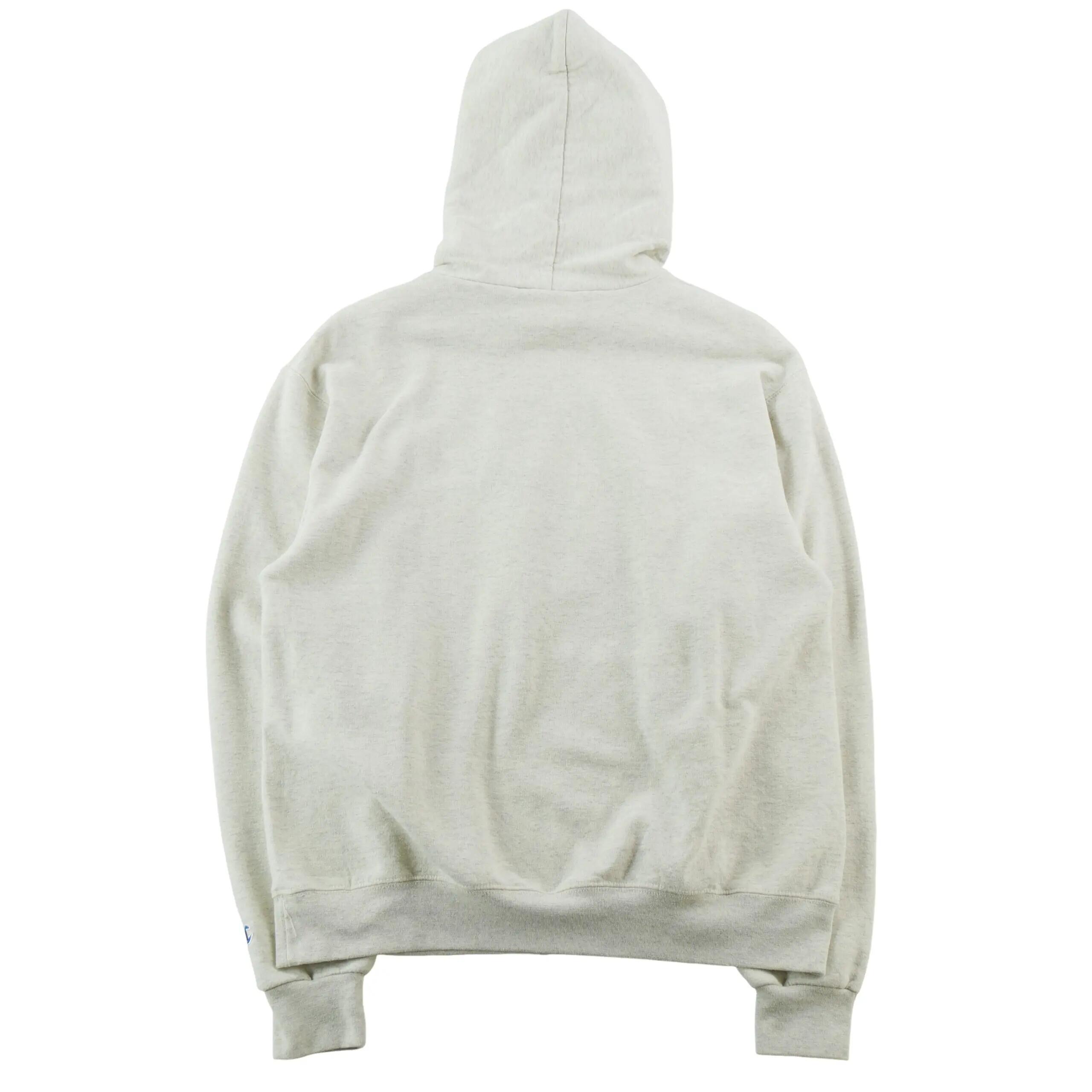 Bluza z kapturem Męska Y2K Beżowa 2/8
