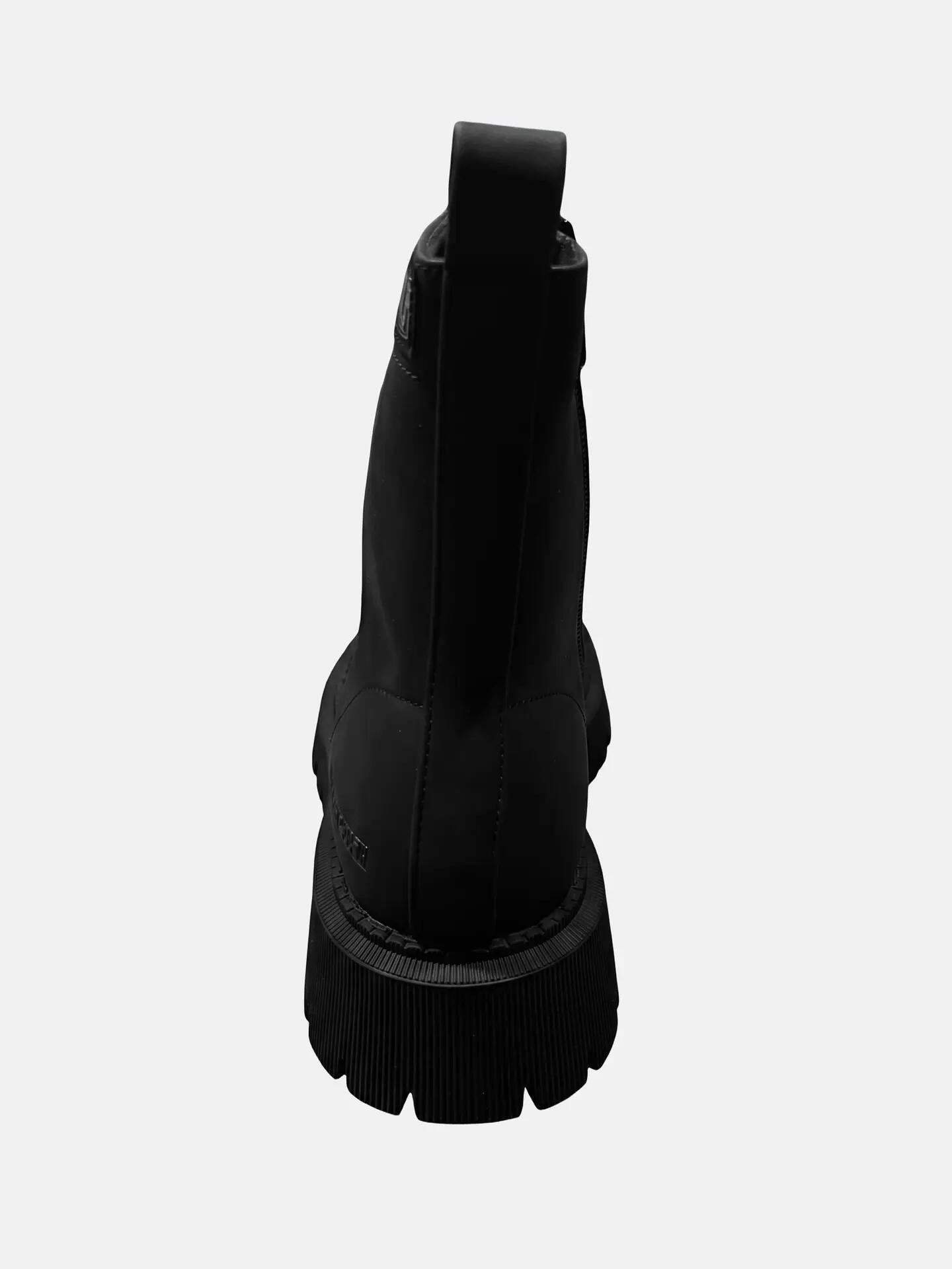 Cizme femei Napapijri negru cu șireturi și platformă - Sneakers boots 2/7