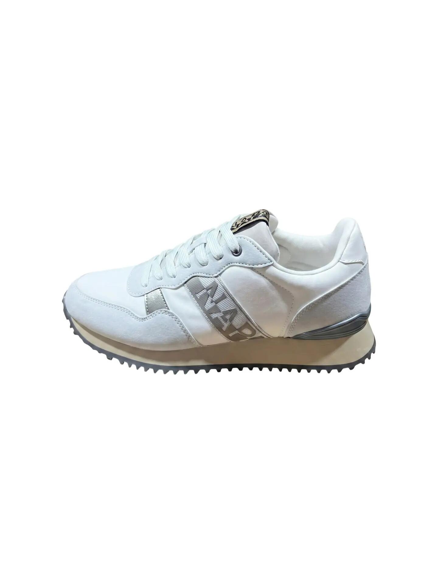 Napapijri Dames Sneakers Beige met Veters Platform Casual 7/7