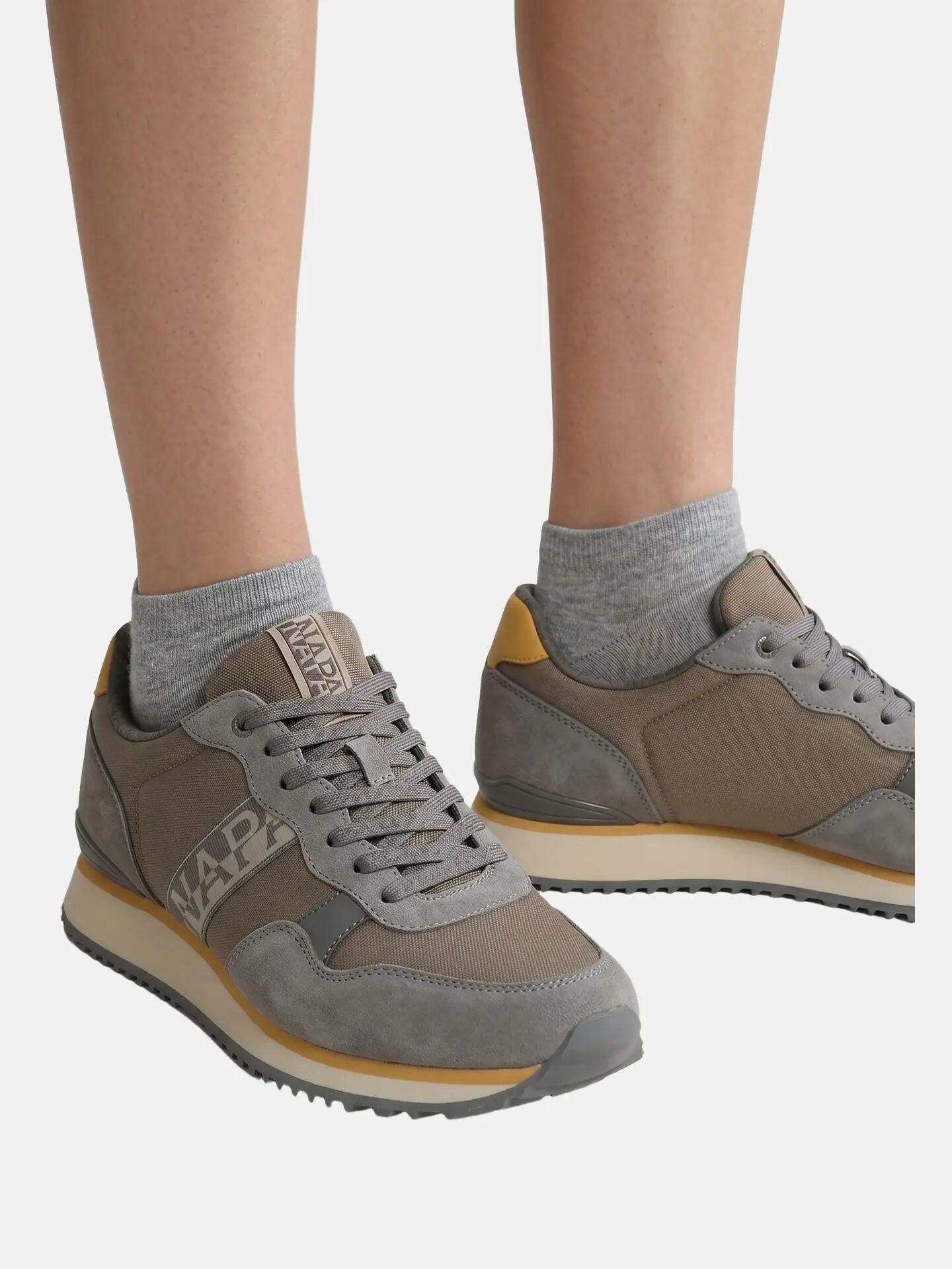 Sneakers Bărbați Napapijri Maro cu Șireturi - Casual Platform 6/7