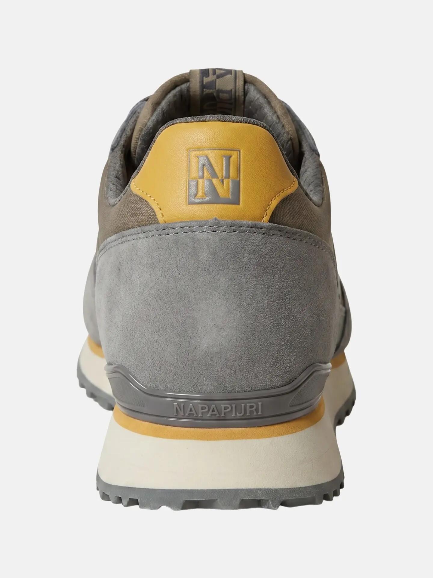 Sneakers Bărbați Napapijri Maro cu Șireturi - Casual Platform 2/7