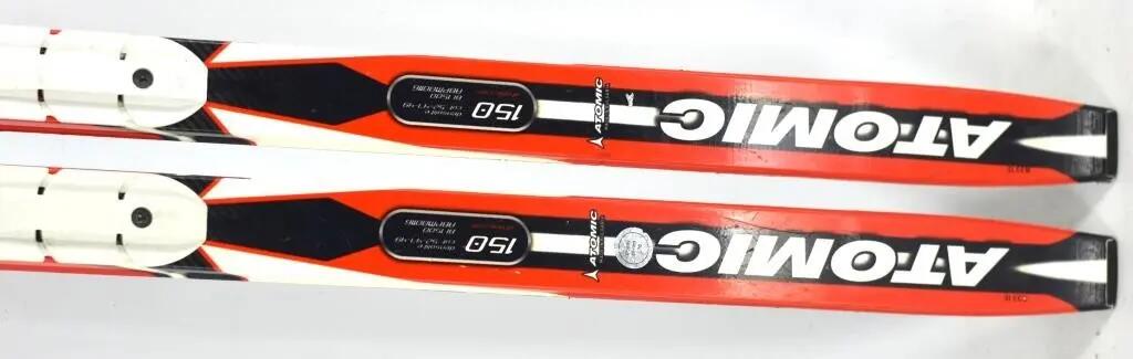 Second life - Narty biegowe Atomic Sport Grip 150 cm - stan dobry 5/10