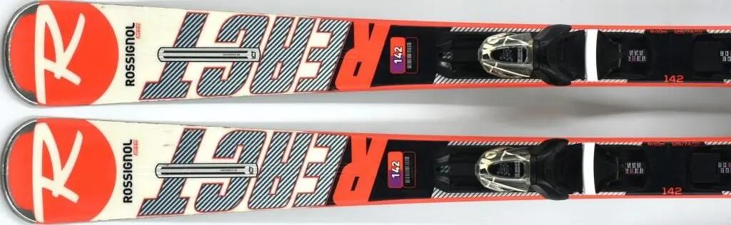 Second Life - Narty Rossignol REACT GT 142 cm stan dobry 2/11