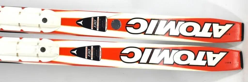Second life - Narty biegowe Atomic Ski Tiger 130 cm - stan dobry 5/10