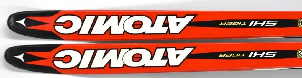 Second life - Narty biegowe Atomic Ski Tiger 130 cm - stan dobry 3/10