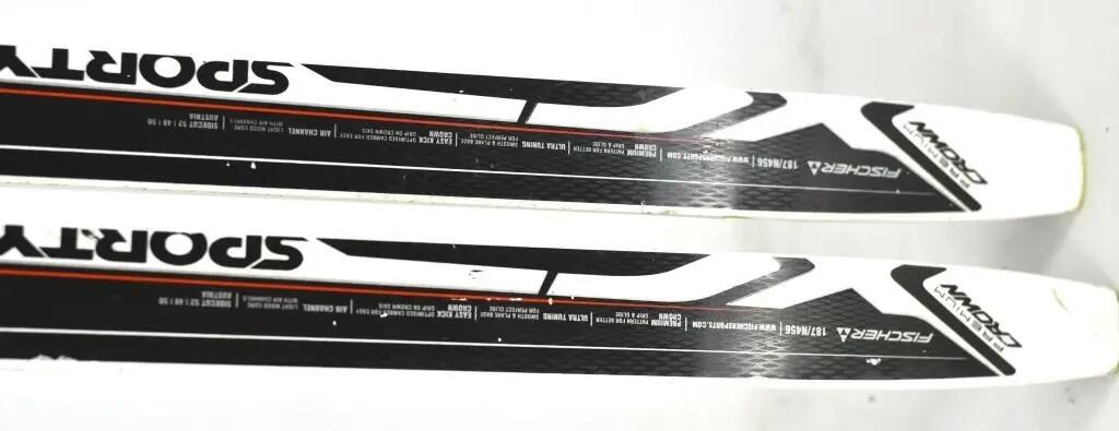 Second life - Narty biegowe Fischer Sport Crown 187 cm - stan dobry 5/10