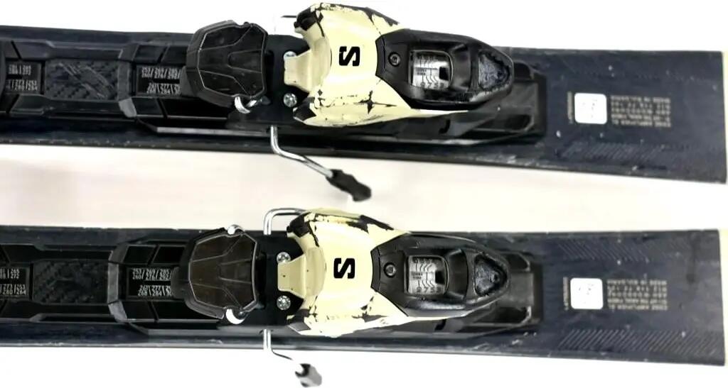 Second Life - Narty Salomon S/MAX 10 145 cm stan dobry 5/11