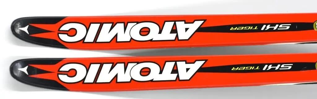 Second life - Narty biegowe Atomic Ski Tiger 120 cm - stan dobry 3/10