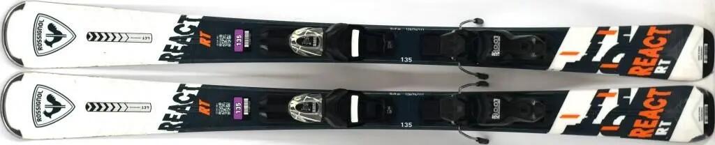 Second Life - Narty Rossignol REACT RT 135 cm stan dobry 2/11