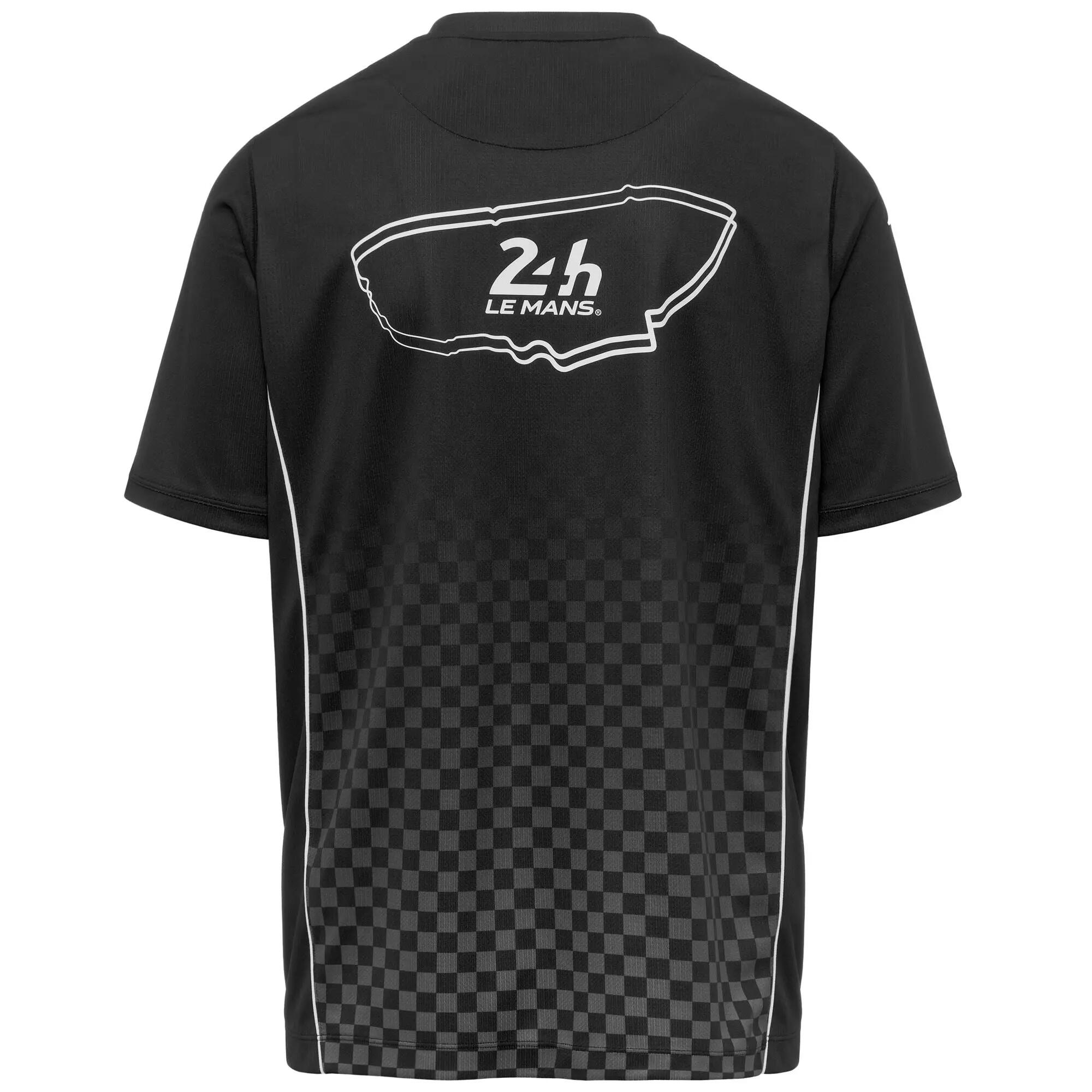 Maillots de match pour homme noir pour course automobile 3/3