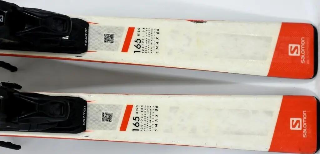Second Life - Narty Salomon S/MAX 06 165 cm stan dobry 6/11