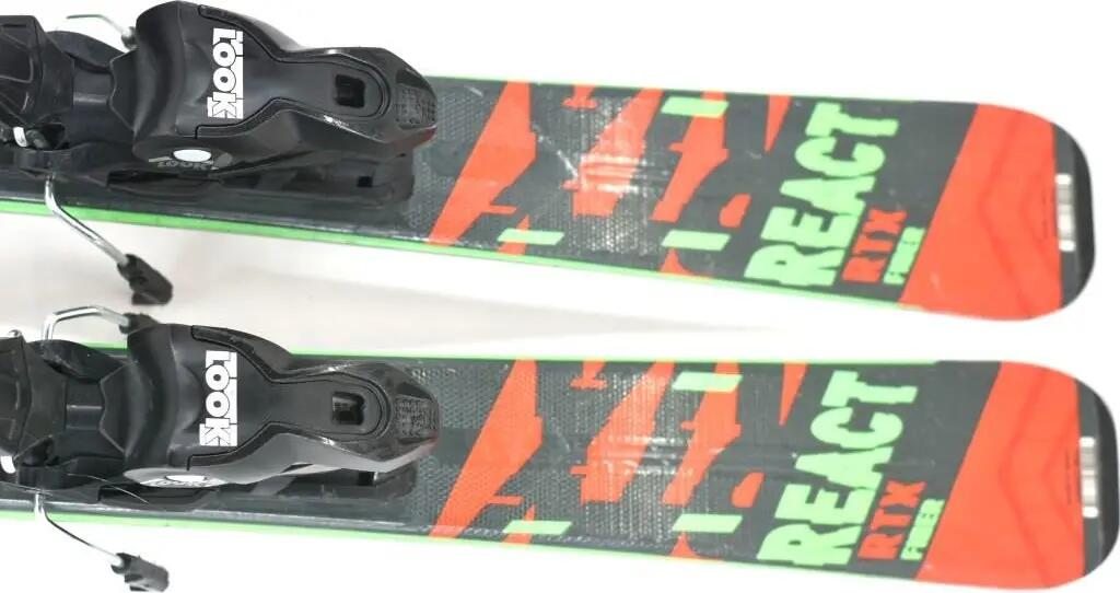 Second Life - Narty Rossignol REACT RTX FIBER 142 cm stan dobry 6/11