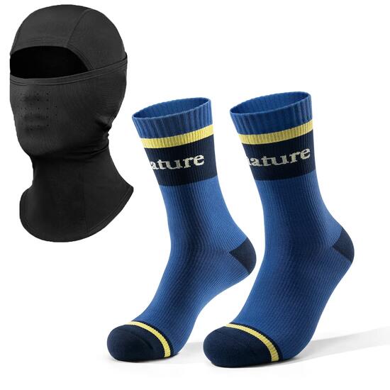 Set Winter Balaclava + wasserdichte Socken für Outdoor-Sport