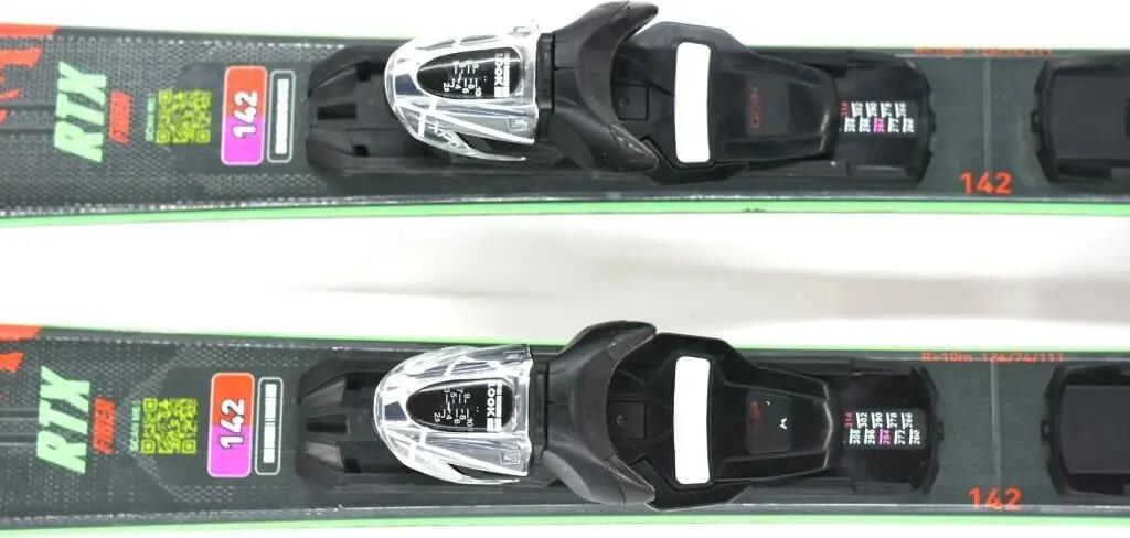 Second Life - Narty Rossignol REACT RTX FIBER 142 cm stan dobry 4/11