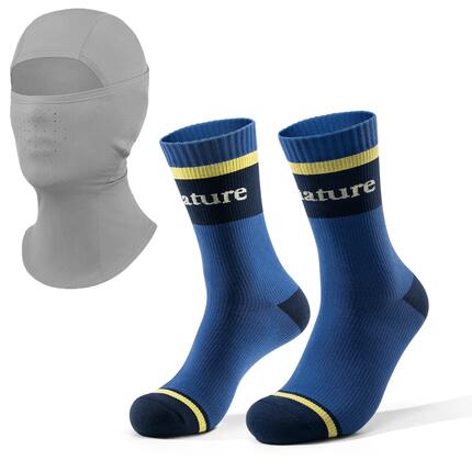 Set Winter Balaclava + wasserdichte Socken für Outdoor-Sport