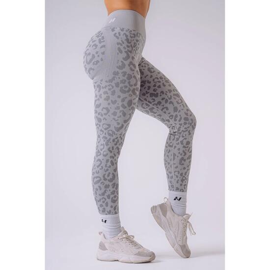 Push-Up Kompressionsleggings mit Leopardenmuster PRIMAL 849 BLUE LEOPARD