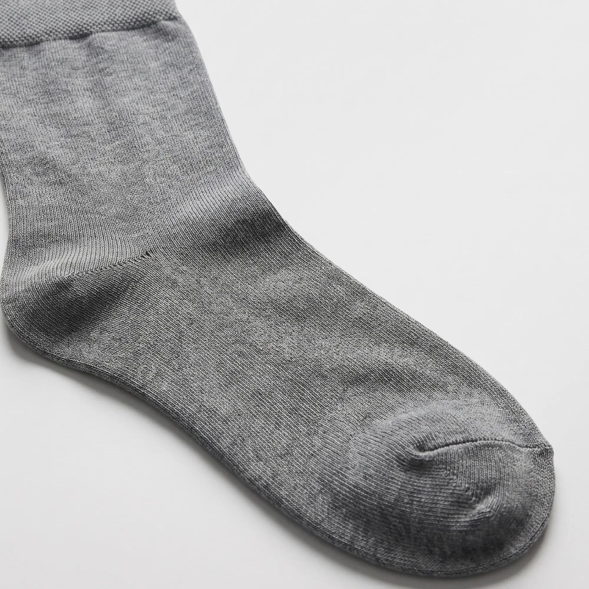 Herren Freizeitsocken Baumwolle Übergröße 47-50 Komfortbund flache Naht 6 Paar 4/5
