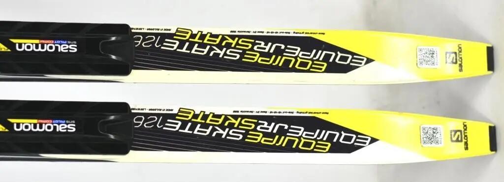 Second life - Narty biegowe Salomon Equipe JR Skate 126 cm - stan dobry 5/10