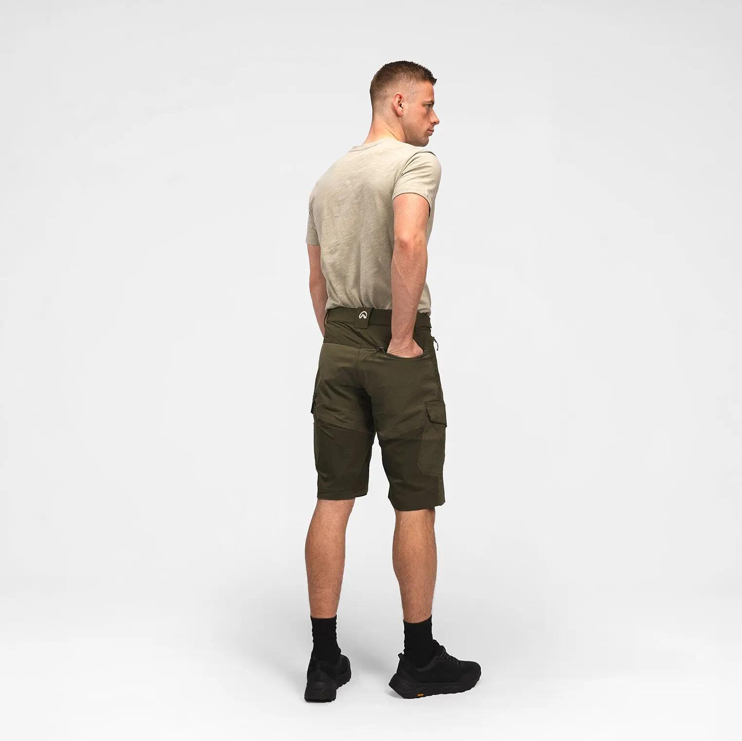 Pánské outdoorové hybridní kapsáčové šortky CASTOR 4/10