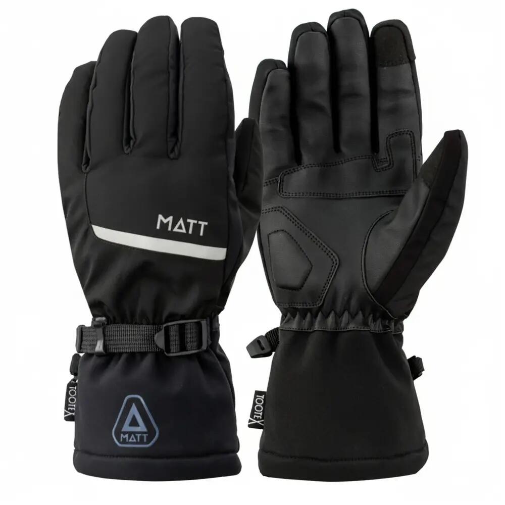 MATT men’s ski gloves: Zermatt Tootex Glove – Black 3/3