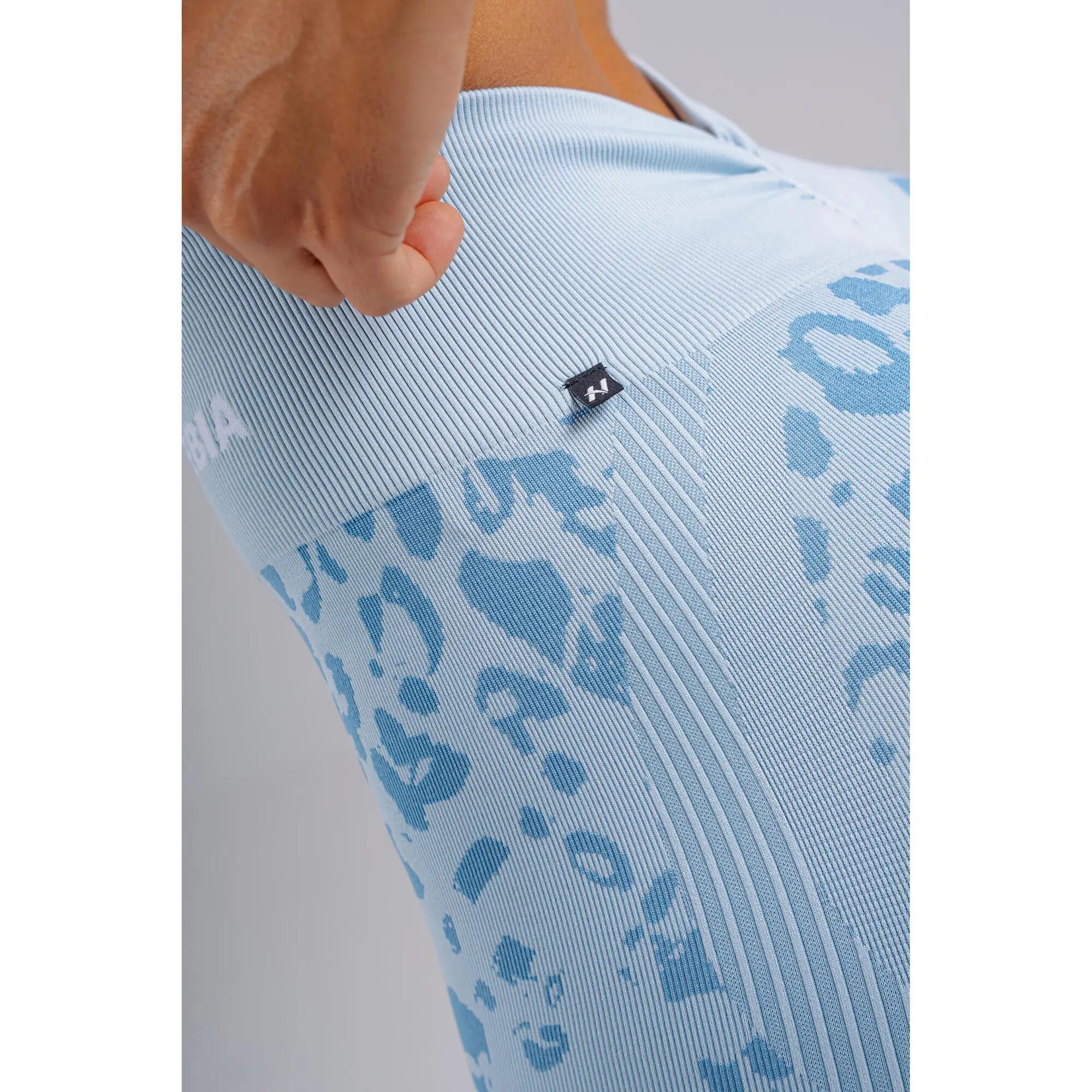 Push-Up Kompressionsleggings mit Leopardenmuster PRIMAL 849 BLUE LEOPARD 5/5