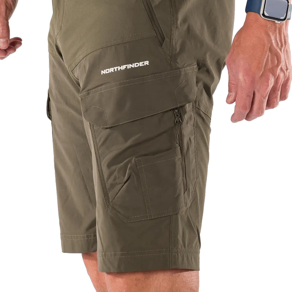 Pánské outdoorové hybridní kapsáčové šortky CASTOR 9/10