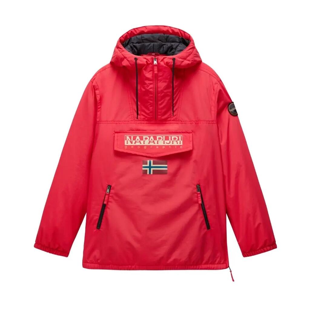 Napapijri women's Shade jacket, PFC-free water-repellent finish, red