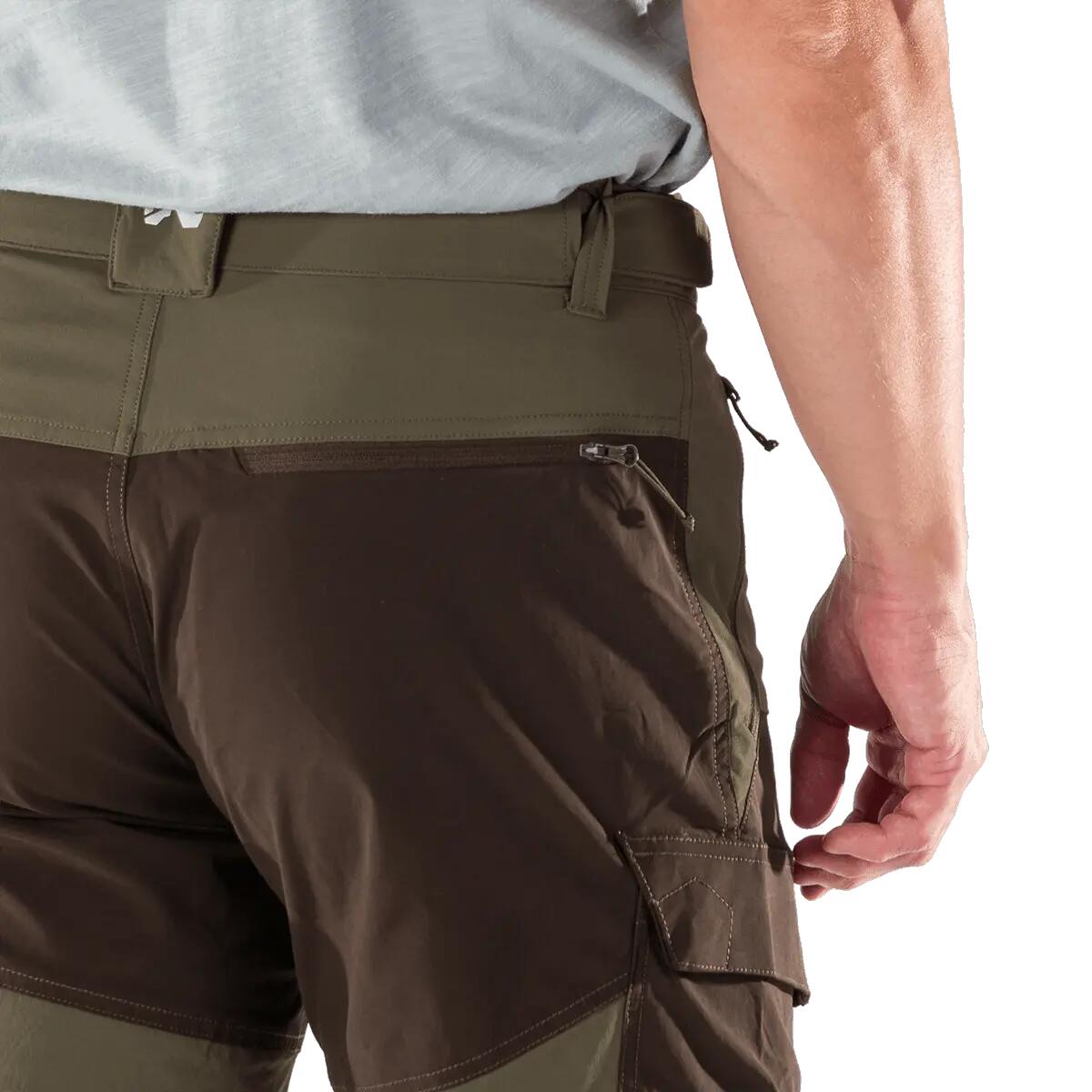 Pánské outdoorové hybridní kapsáčové šortky CASTOR 8/10
