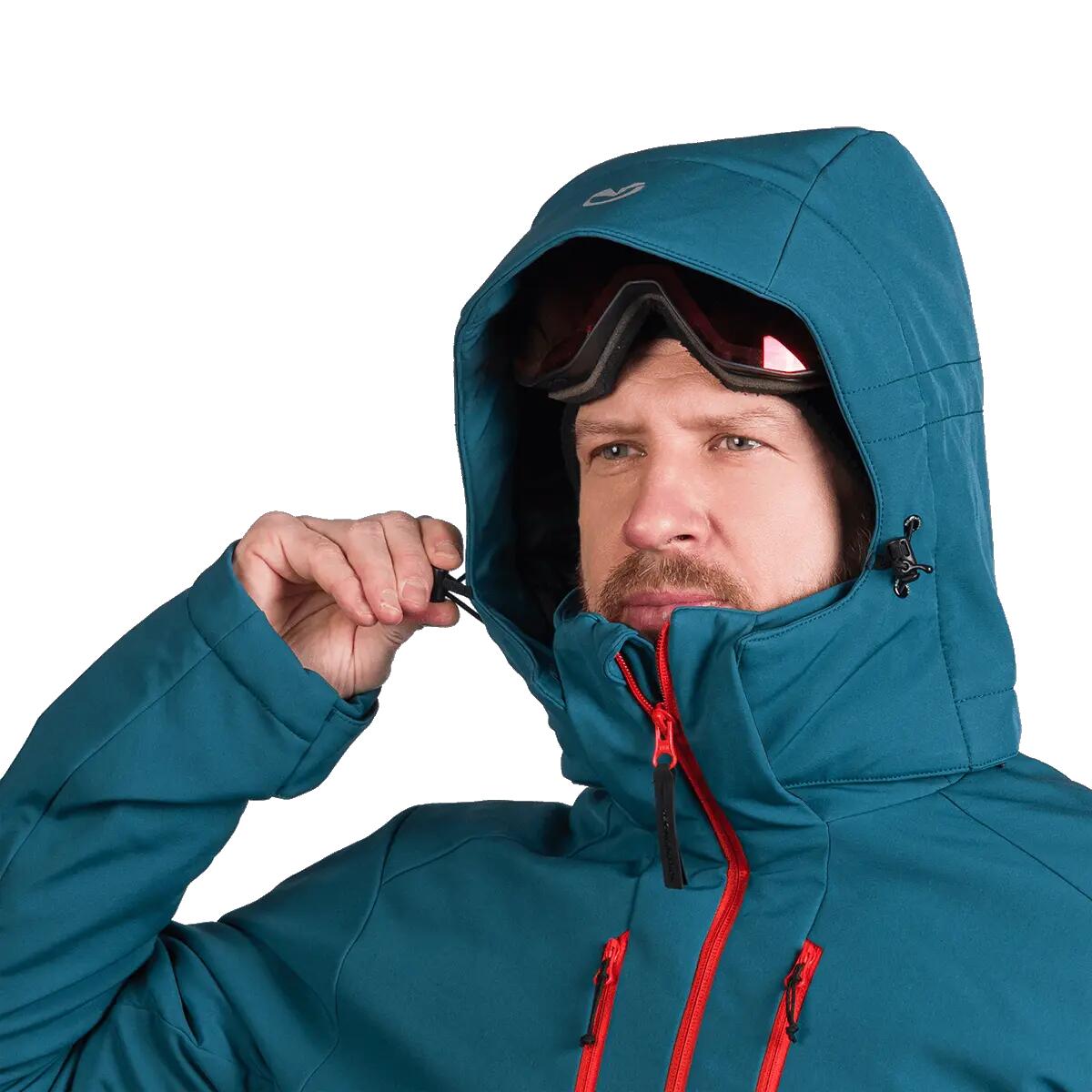Pánská lyžařská softshellová zateplená bunda ALPHONSE 7/15