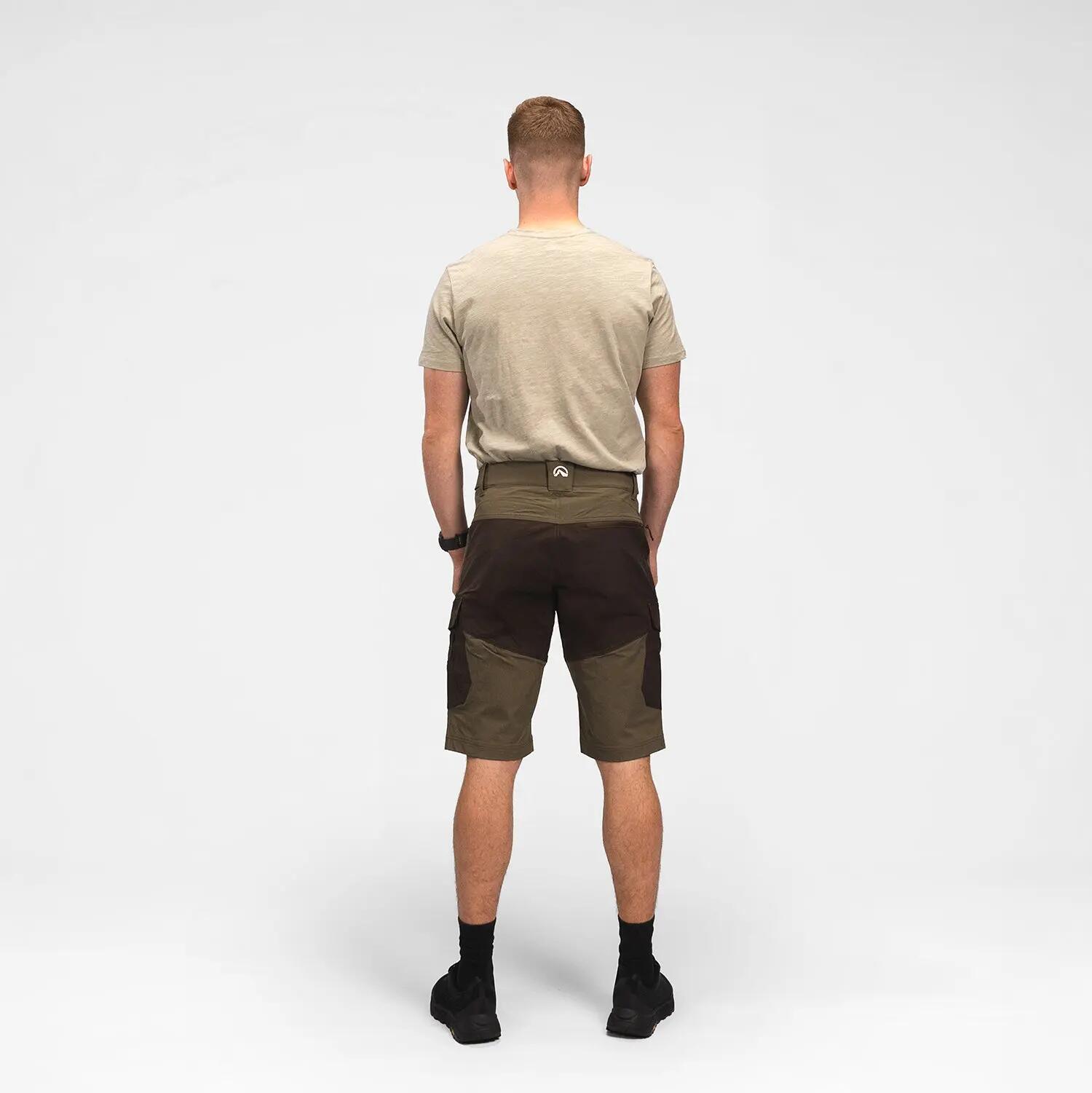 Pánské outdoorové hybridní kapsáčové šortky CASTOR 4/10