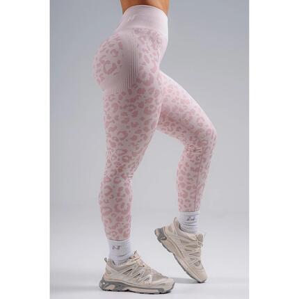Push-Up Kompressionsleggings mit Leopardenmuster PRIMAL 849 BLUE LEOPARD