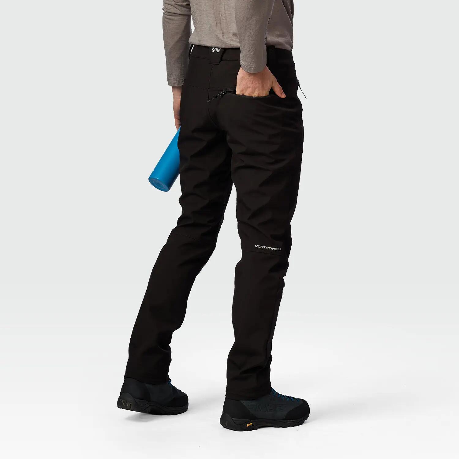 Pánské trekingové kalhoty GOBERTO, 3vrstvý softshell 6/6