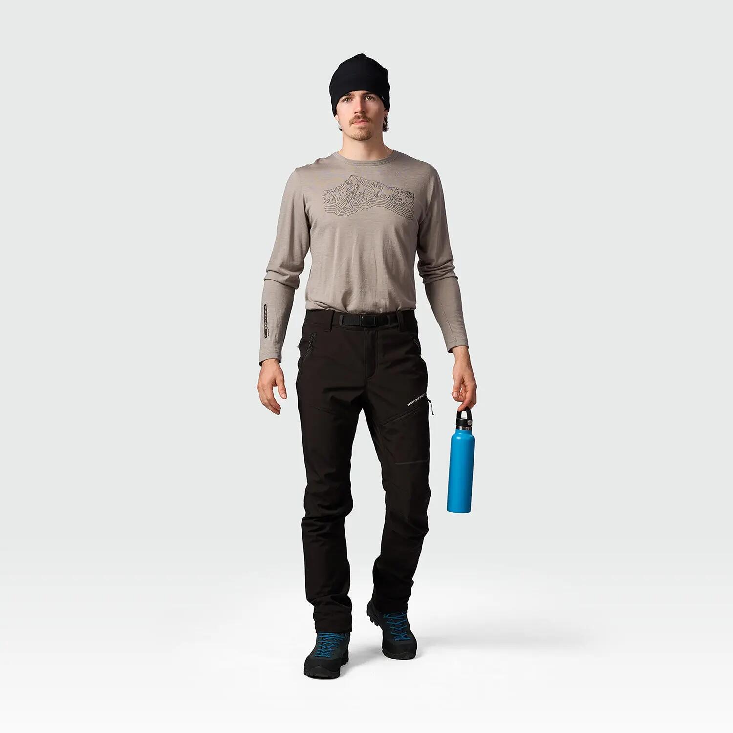 Pánské trekingové kalhoty GOBERTO, 3vrstvý softshell 5/6