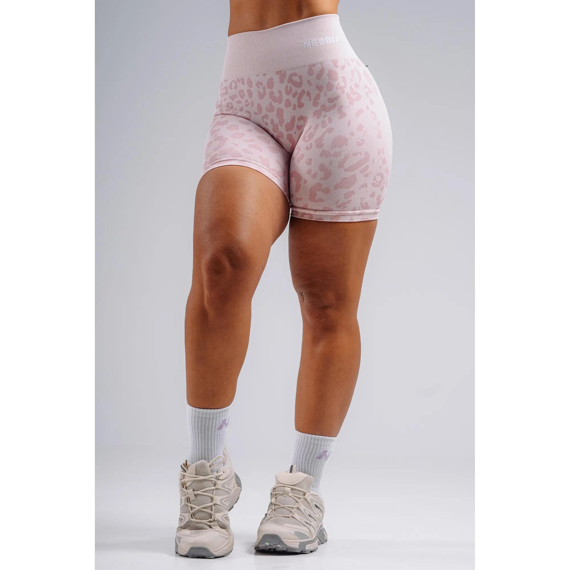 Push-Up Kompressionsshorts mit Leopardenmuster PRIMAL 856 Pink leopard 2/5